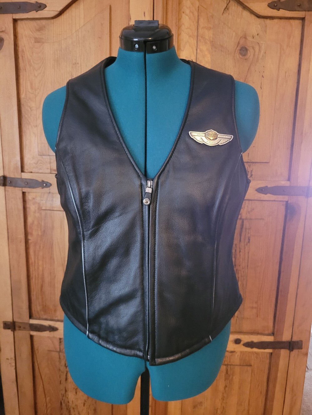 Harley-Davidson 100th Anniversary Womens Leather Vest